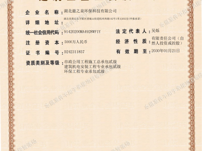 建筑業(yè)企業(yè)資質(zhì)證書